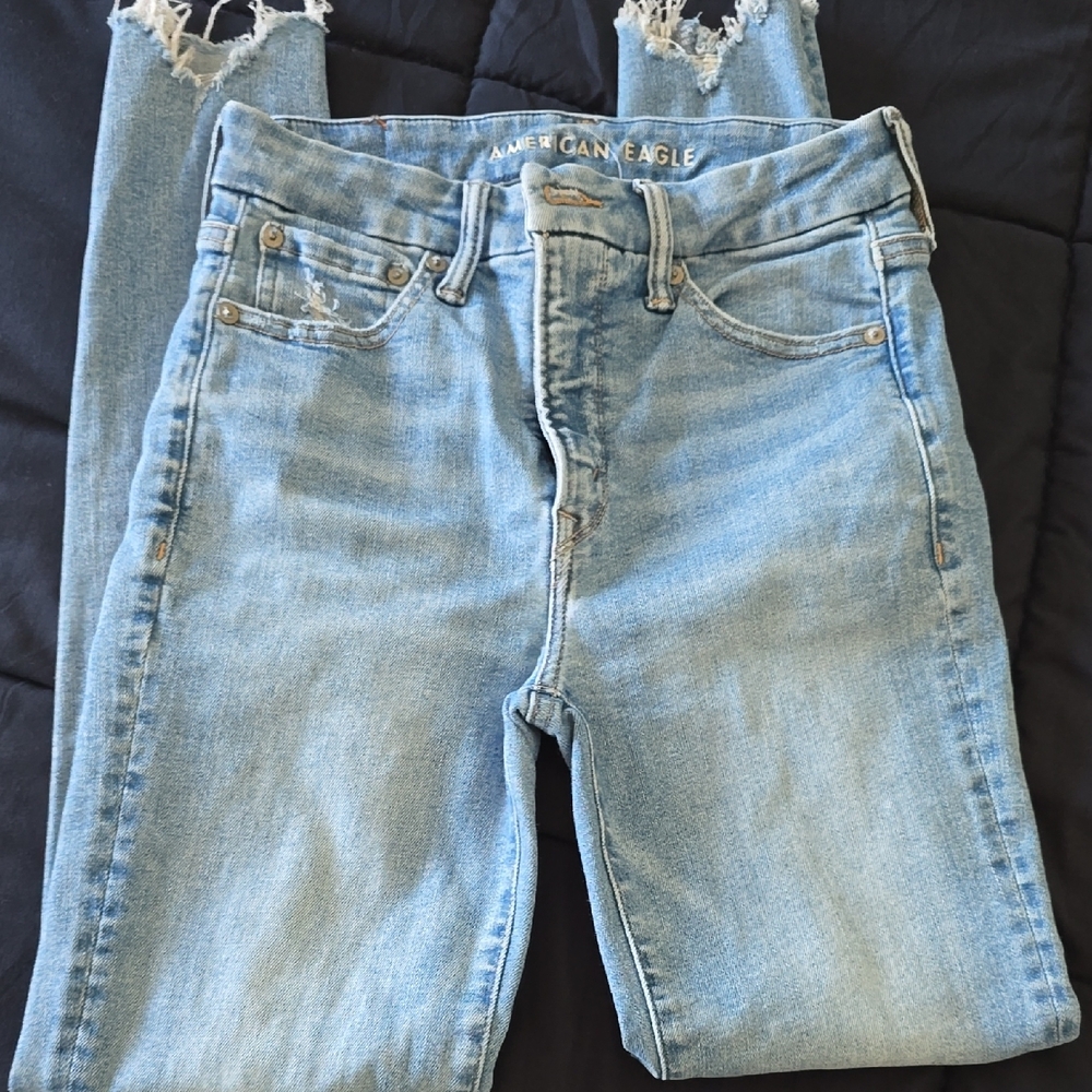 American Eagle Outfitters Light Blue Women's Jeans